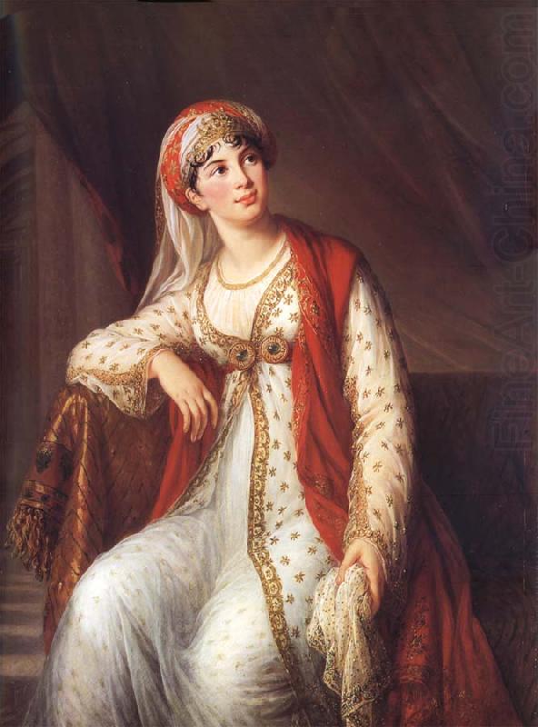 VIGEE-LEBRUN, Elisabeth Madame Grassini in the Role of Zaire china oil painting image